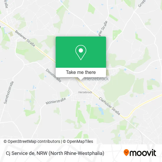 Карта Cj Service de