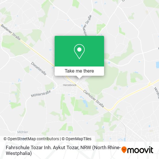 Fahrschule Tozar Inh. Aykut Tozar map