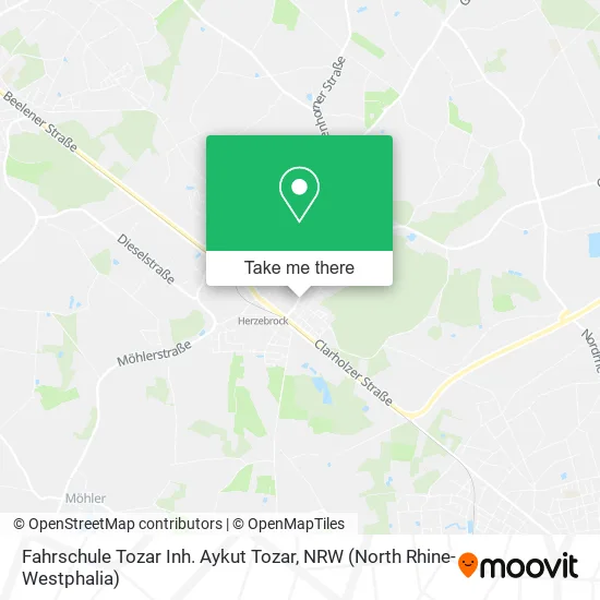 Fahrschule Tozar Inh. Aykut Tozar map