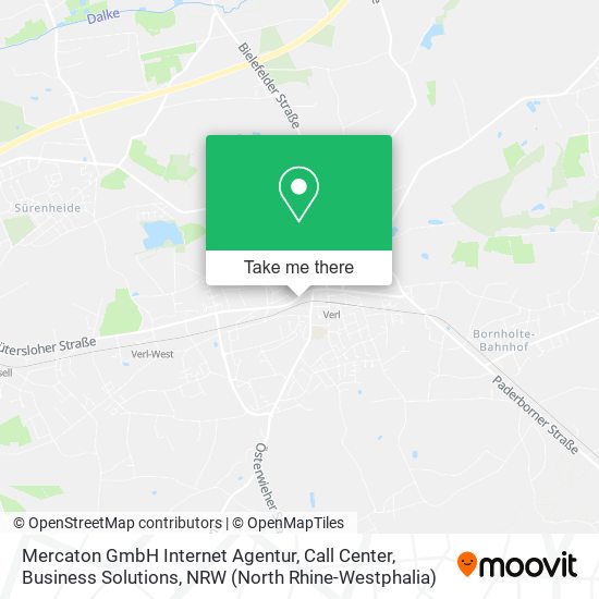 Mercaton GmbH Internet Agentur, Call Center, Business Solutions map