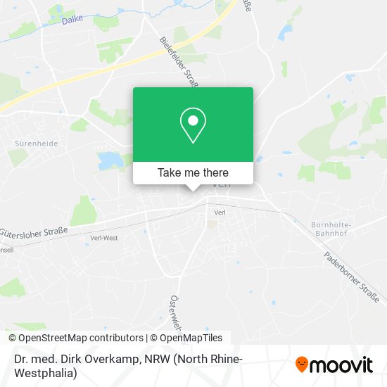 Dr. med. Dirk Overkamp map