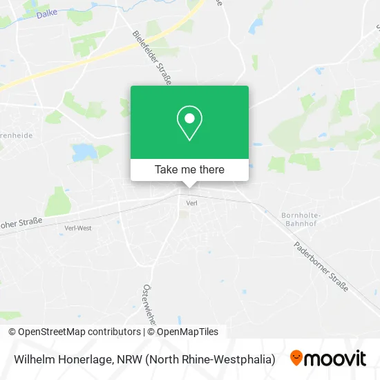 Wilhelm Honerlage map