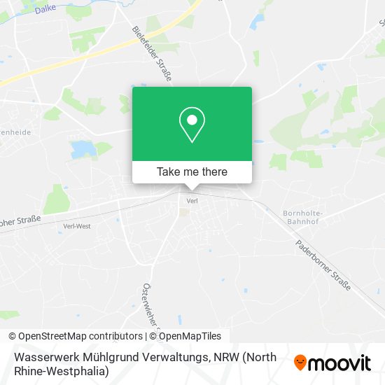 Wasserwerk Mühlgrund Verwaltungs map