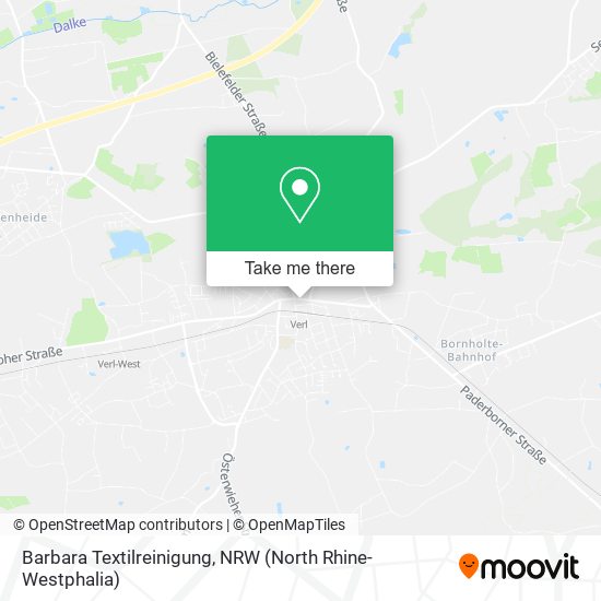 Barbara Textilreinigung map