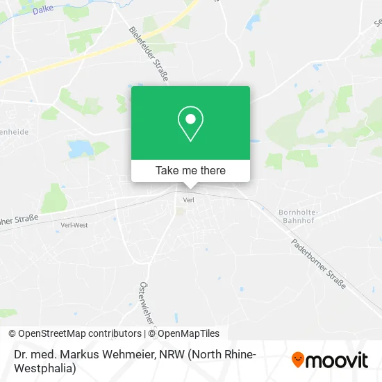 Карта Dr. med. Markus Wehmeier