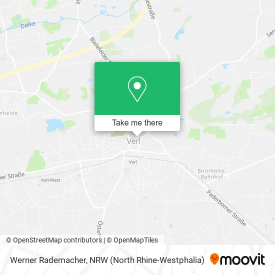 Карта Werner Rademacher