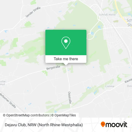 Карта Dejavu Club