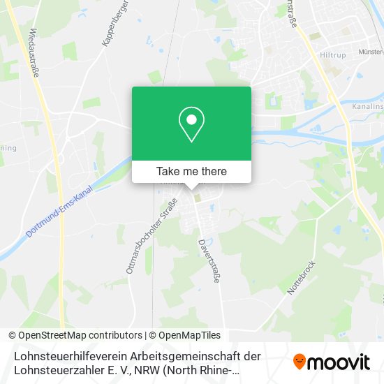 Lohnsteuerhilfeverein Arbeitsgemeinschaft der Lohnsteuerzahler E. V. map