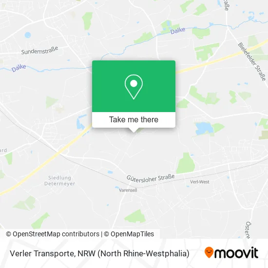 Карта Verler Transporte