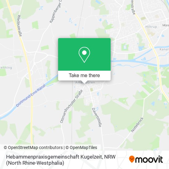 Hebammenpraxisgemeinschaft Kugelzeit map