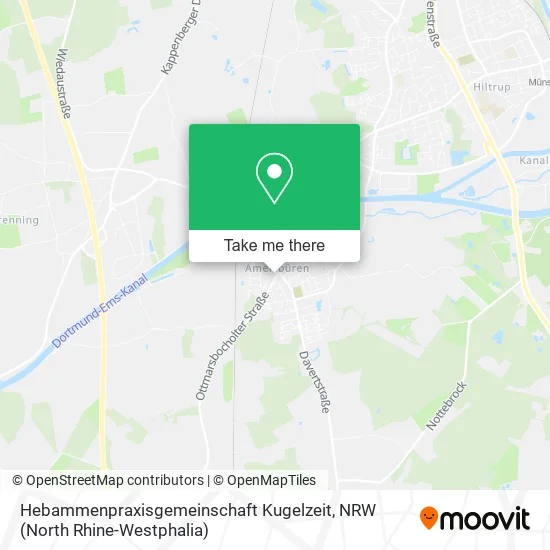 Карта Hebammenpraxisgemeinschaft Kugelzeit