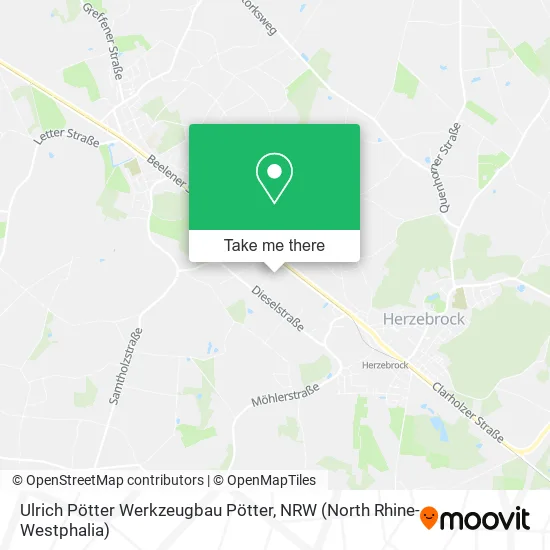 Карта Ulrich Pötter Werkzeugbau Pötter