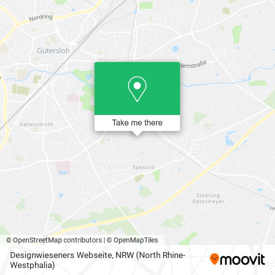 Designwieseners Webseite map