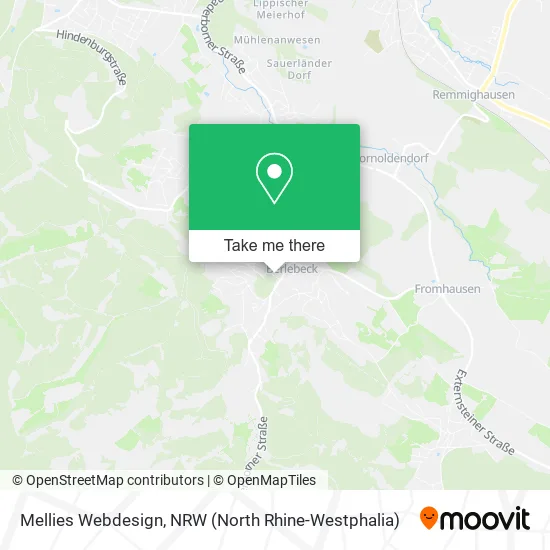 Карта Mellies Webdesign