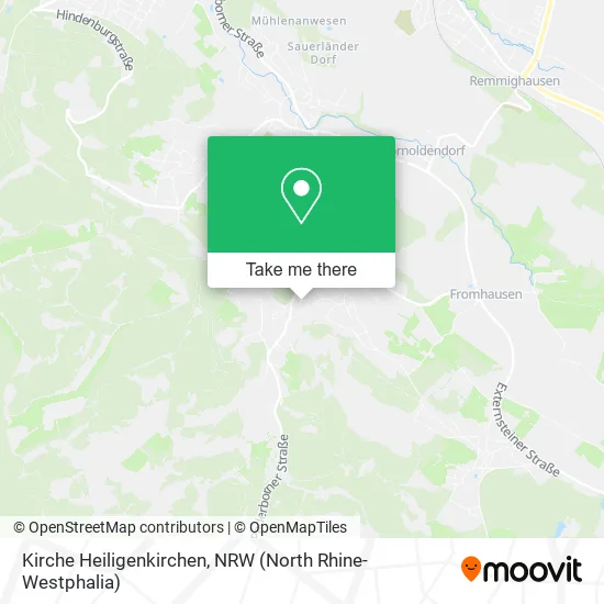 Карта Kirche Heiligenkirchen