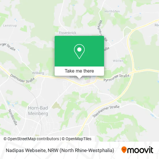 Карта Nadipas Webseite