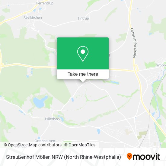 Straußenhof Möller map