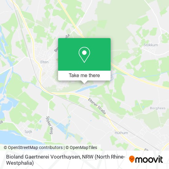 Bioland Gaertnerei Voorthuysen map