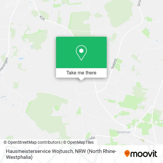 Hausmeisterservice Wojtusch map