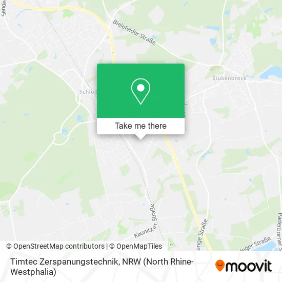 Карта Timtec Zerspanungstechnik