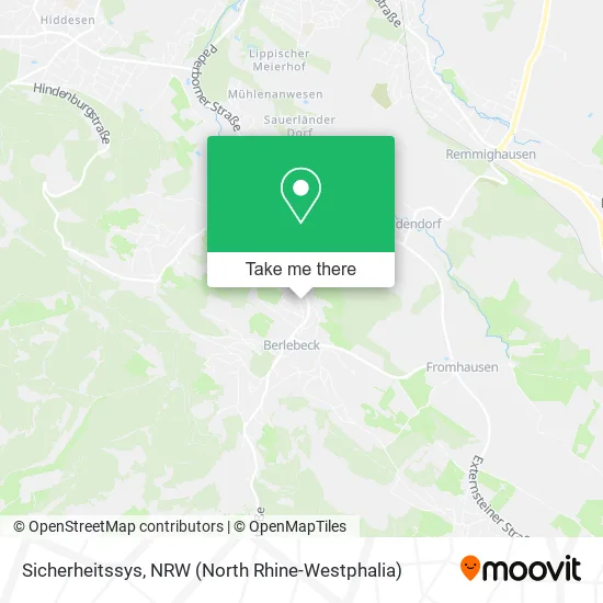 Карта Sicherheitssys