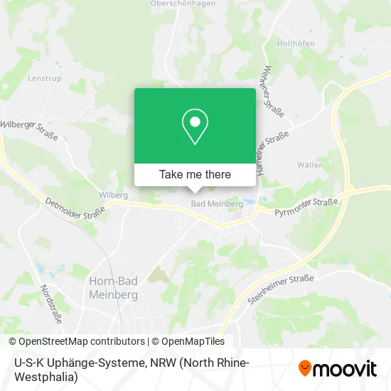 Карта U-S-K Uphänge-Systeme