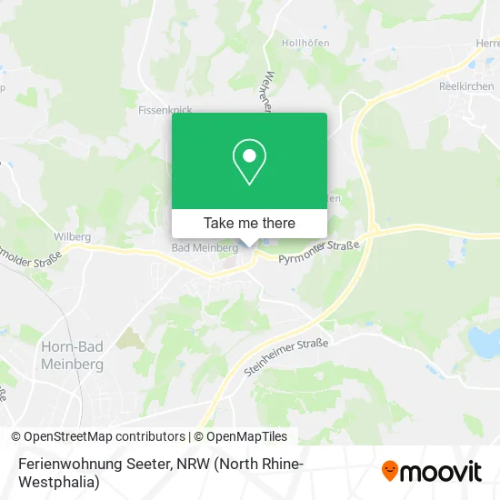 Ferienwohnung Seeter map