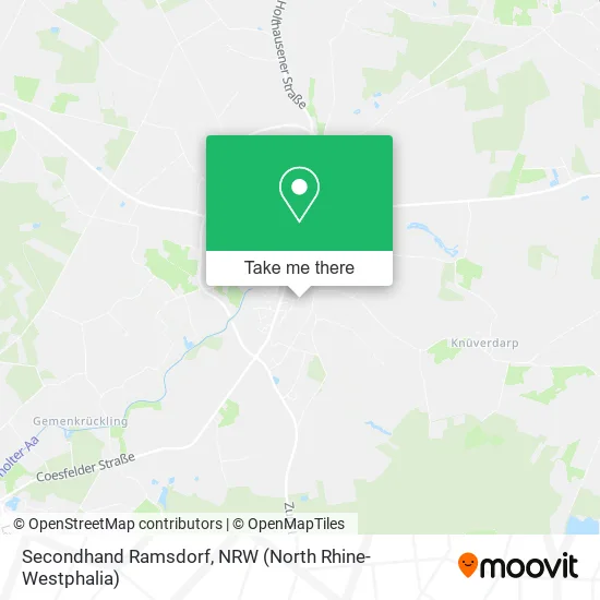 Secondhand Ramsdorf map