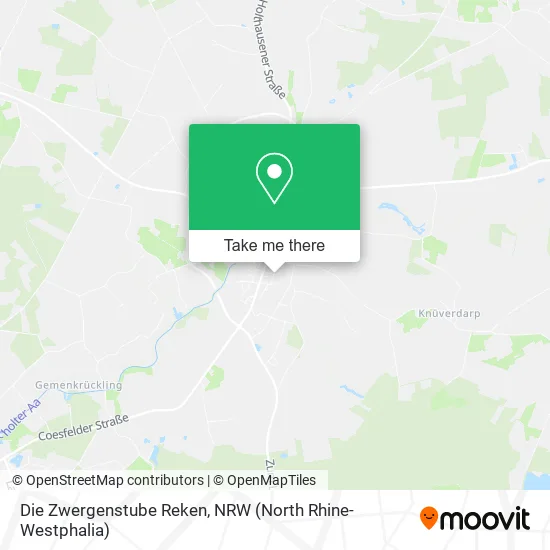 Карта Die Zwergenstube Reken