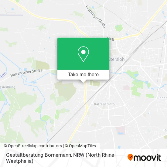 Карта Gestaltberatung Bornemann