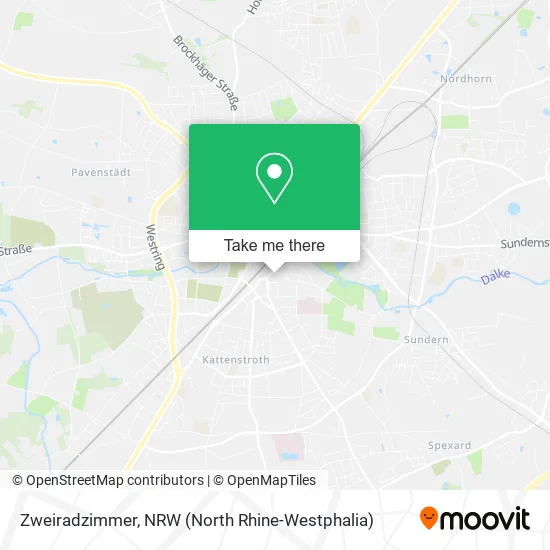 Карта Zweiradzimmer