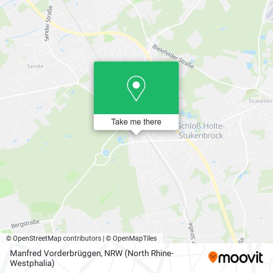 Manfred Vorderbrüggen map