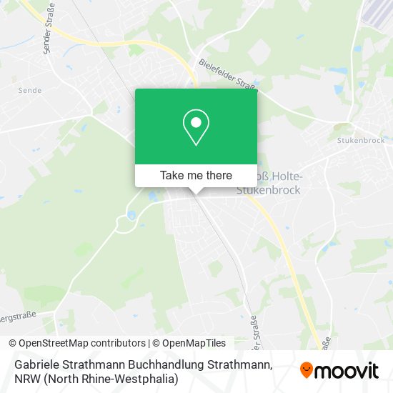 Gabriele Strathmann Buchhandlung Strathmann map