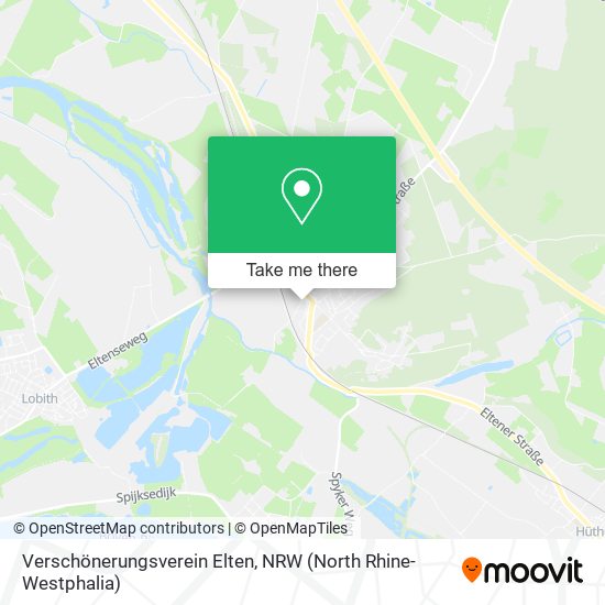 Verschönerungsverein Elten map
