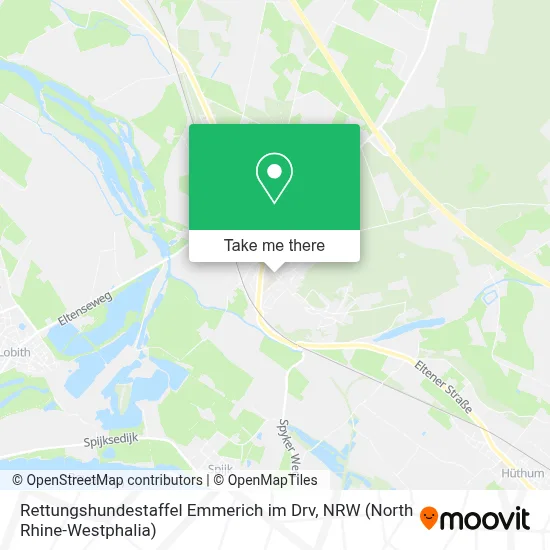 Rettungshundestaffel Emmerich im Drv map