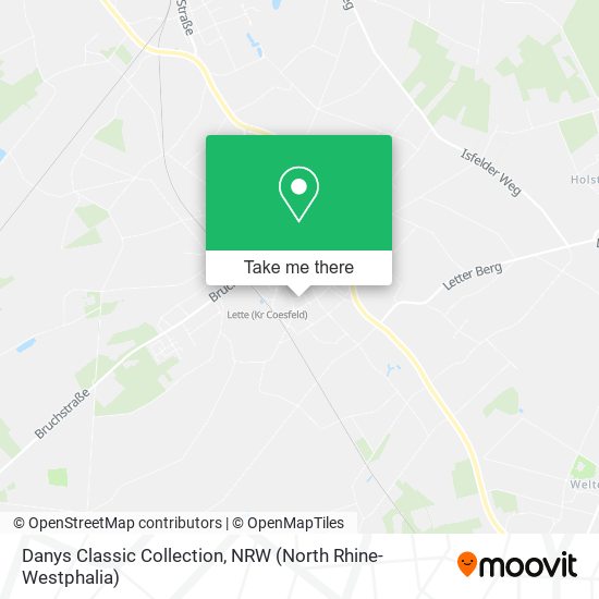 Danys Classic Collection map