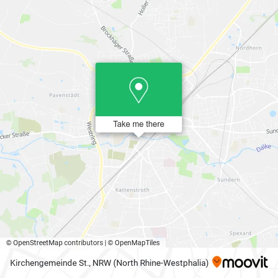 Kirchengemeinde St. map