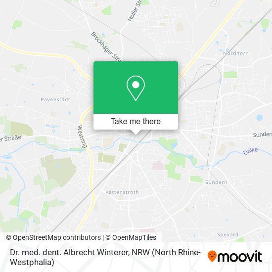 Dr. med. dent. Albrecht Winterer map