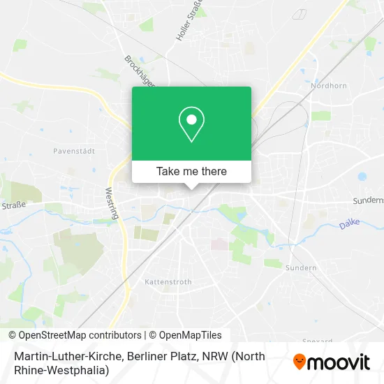 Martin-Luther-Kirche, Berliner Platz map