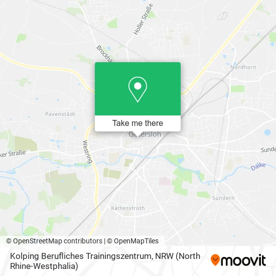 Карта Kolping Berufliches Trainingszentrum
