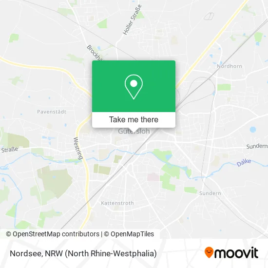 Карта Nordsee