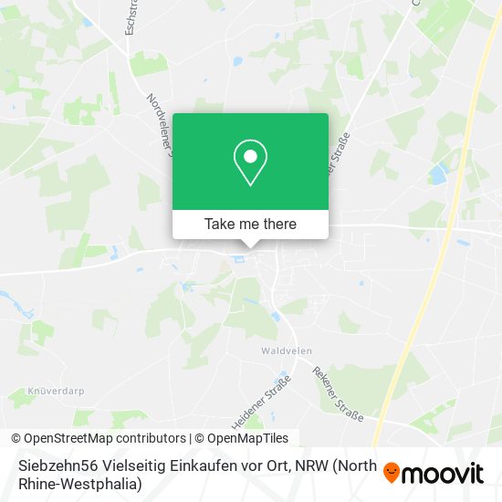 Siebzehn56 Vielseitig Einkaufen vor Ort map