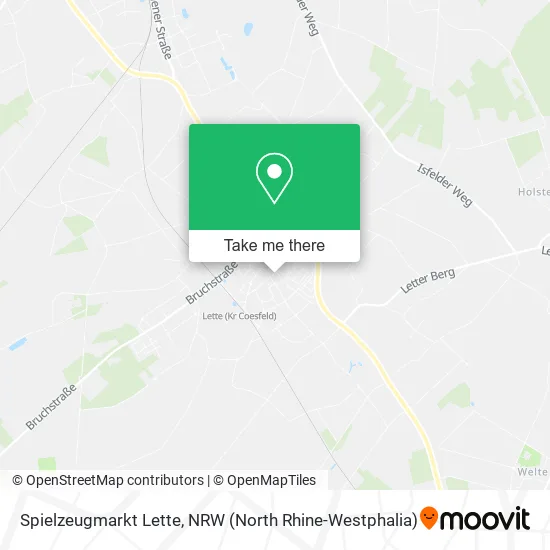 Spielzeugmarkt Lette map