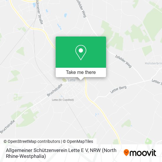 Allgemeiner Schützenverein Lette E V map
