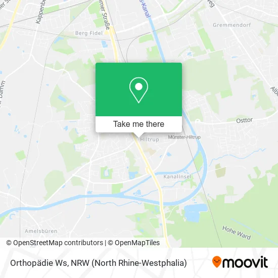 Карта Orthopädie Ws