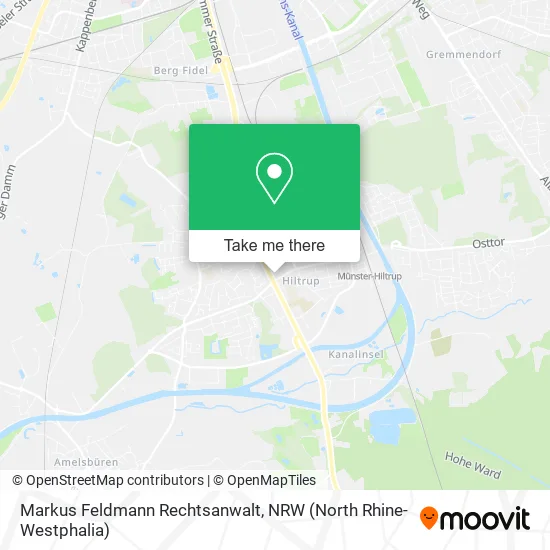 Карта Markus Feldmann Rechtsanwalt