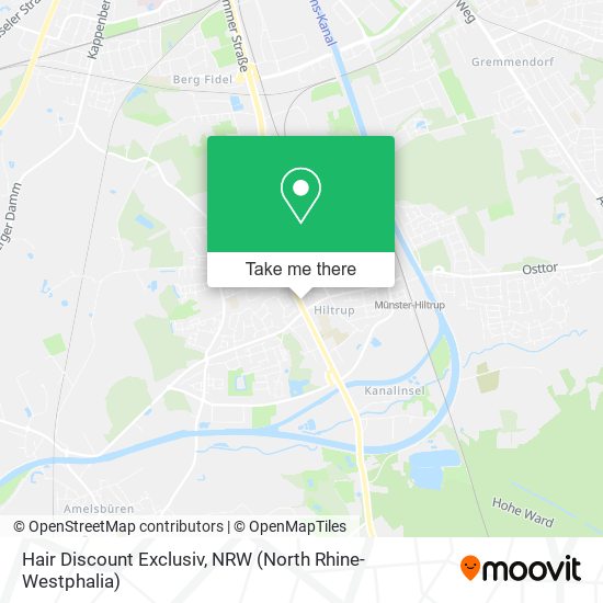 Hair Discount Exclusiv map