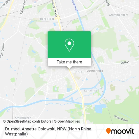 Карта Dr. med. Annette Oslowski