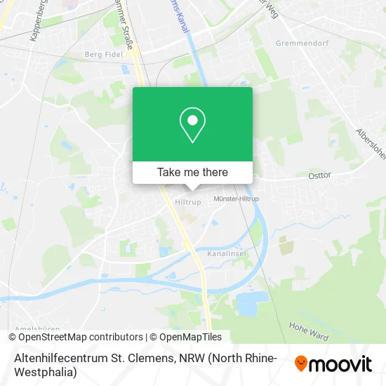 Карта Altenhilfecentrum St. Clemens