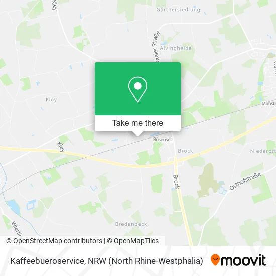 Карта Kaffeebueroservice